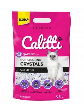 Calitti Crystals wirek Silikonowy Dla Kota Lavender 3,8 l