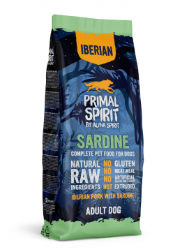 Primal Spirit Iberian Sardine Sucha Karma Dla Dorosłych Psów Wszystkich Ras z Sardynką 12 kg