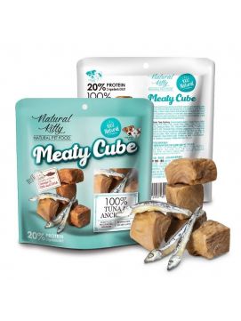 Pettric Meaty Cube Przysmak Dla Psa i Kota Tuczyk z Saradel 60 g