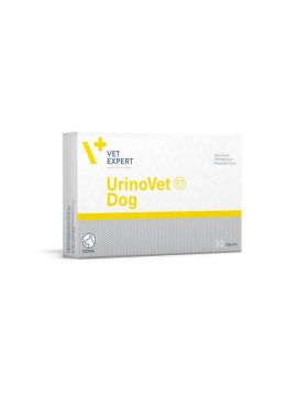 VetExpert UrinoVet Dog 400 mg Preparat Wspomagajcy Dla Psw zZakaeniami Dolnych Drg Moczowych 30 Tabletek