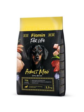 Fitmin Dog For Life Adult Mini Karma Dla Dorosych Psw Maych Ras 2,5 kg