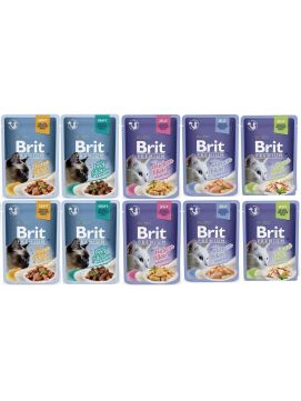 Pakiet Brit Premium Mix Smaków 10 x 85 g