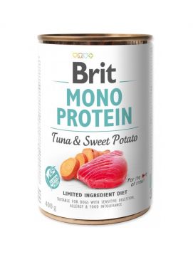 Brit Mono Protein Tuna & Sweet Potato Tuńczyk Batat Mokra Karma Dla Psa 400 g