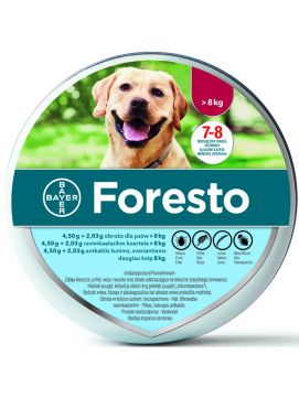 Bayer Foresto Obroa dla Psa powyej 8 kg