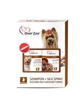Over Zoo Szampon Dla Psów Rasy Yorkshire Terrier 250 ml + Over Zoo Silk Spray 250 ml