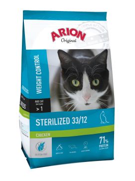 Arion Original Cat Sterilised Chicken Kurczak Karma Dla Kotw Po Sterylizacji 7,5 kg