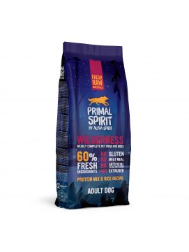 Primal Spirit By Alpha Spirit Wilderness 60% Sucha karma Dla Psa 12 kg