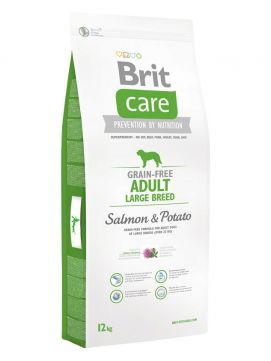 Brit Care Grain-Free Adult Large Breed  Salmon & Potato Łosoś & Ziemniak Bezzbożowa Karma Dla Dorosłych Psów Dużych Ras 12 kg