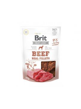 Brit Jerky Beef Fillets Wołowina Przekąska Dla 80 g
