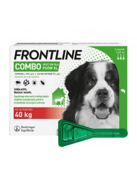 Frontline Combo Spot-On  powyej 40 kg XL 3 Pipety