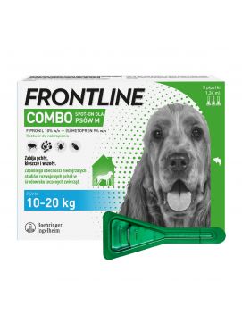 Frontline Combo Spot-On dla Psw 10 - 20 kg M 3 Pipety