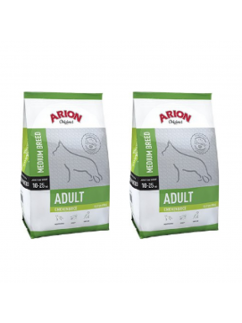 Pakiet Arion Original Chicken & Rice Kurczak & Ryż Medium Adult Karma Dla Dorosłych Psów Średnich Ras 2 x 12 kg