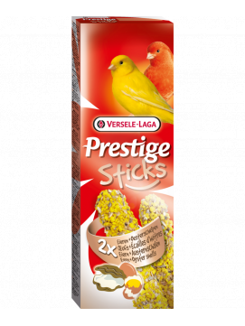 Versele Laga Prestige Sticks Canaries Eggs & Oyster Shells Kolby Dla Kanarków 2 szt