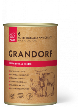 Grandorf Beef & Turkey Karma Dla Psa 400 g