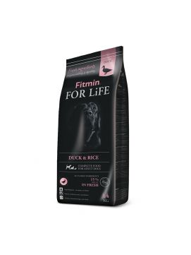 Fitmin Dog For Life Duck & Rice Karma Dla Psw Kaczka & Ry  14 kg