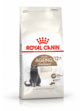 ROYAL CANIN Ageing Sterilised +12 4kg karma sucha dla kotów dojrzałych, sterylizowanych