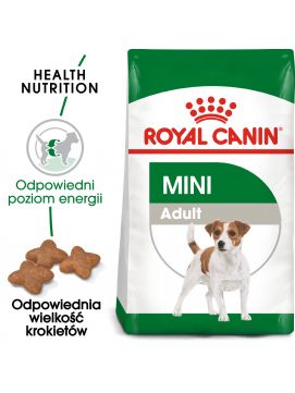 ROYAL CANIN Mini AdultKarma Sucha Dla Psw DorosychRas Maych 8 kg