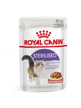 ROYAL CANIN Sterilised 85g karma mokra w sosie dla kotów dorosłych, sterylizowanych