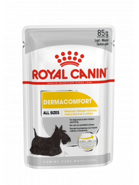 ROYAL CANIN CCN DermacomfortKarma Mokra - Pasztet Dla Psw Dorosych OWraliwej SkrzeSkonnej Do Podranie 85 g