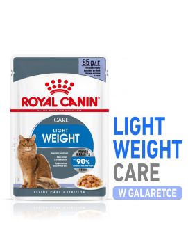 ROYAL CANIN Light Weight Care Karma Mokra W Galaretce Dla Kotów Dorosłych Z Tendencją Do Nadwagi 85 g