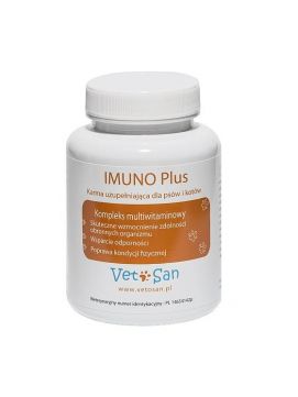 Vetosan Imuno Plus Odporność I Poprawa Kondycji Dla Psów I Kotów 60 Tabletek
