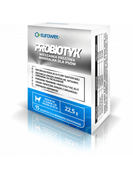 Probiotyk Regulacja Flory Bakteryjnej Dla Psów Saszetki 15 x 1,5 g