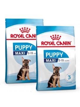 Pakiet ROYAL CANIN Maxi Puppy Karma Sucha Dla Szczeniąt Od 2 Do 15 miesiąca Życia Ras Dużych 2 x 15 kg