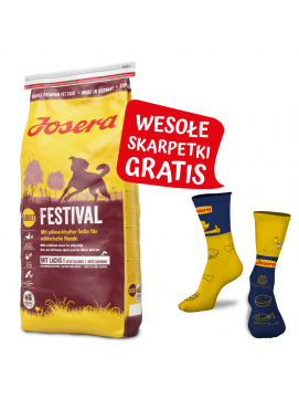 Pakiet Josera Festival oso 15 kg + Skarpetki GRATIS!