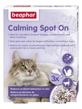 Beaphar Calming Spot On Dla Kotw 0,4 ml 3 Pipety