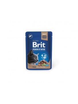 Brit Premium Mokra Karma Dla Dorosłych Kotów Sterylizowanych Z Wątrobą 100 g