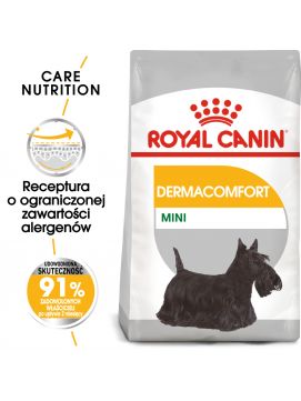 ROYAL CANIN CCN Mini Dermacomfort Karma Sucha Dla Psw DorosychRas MaychOWraliwej SkrzeSkonnej Do Podranie 1 kg